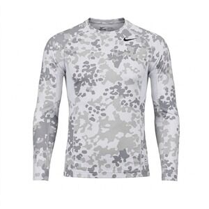 Nike Pro Fitted Arctic Digital Camo‎ Long Sleeve Shirt Men's XL Gorpcore 2010s